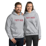 Vet med Unisex Hoodie-Unisex Heavy Blend Hoodie | Gildan 18500-I love Veterinary