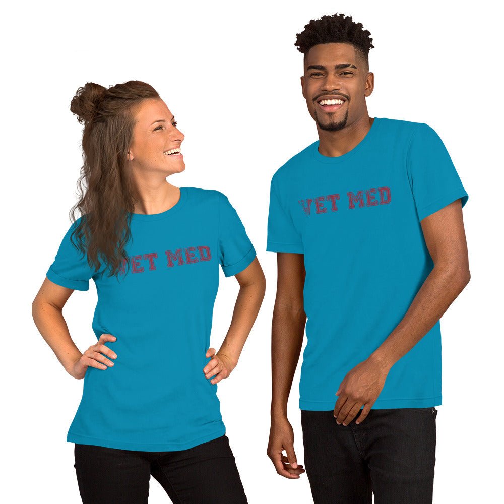 Vet med Unisex T-shirt Bella + Canvas 3001-Unisex T-Shirt | Bella + Canvas 3001-I love Veterinary