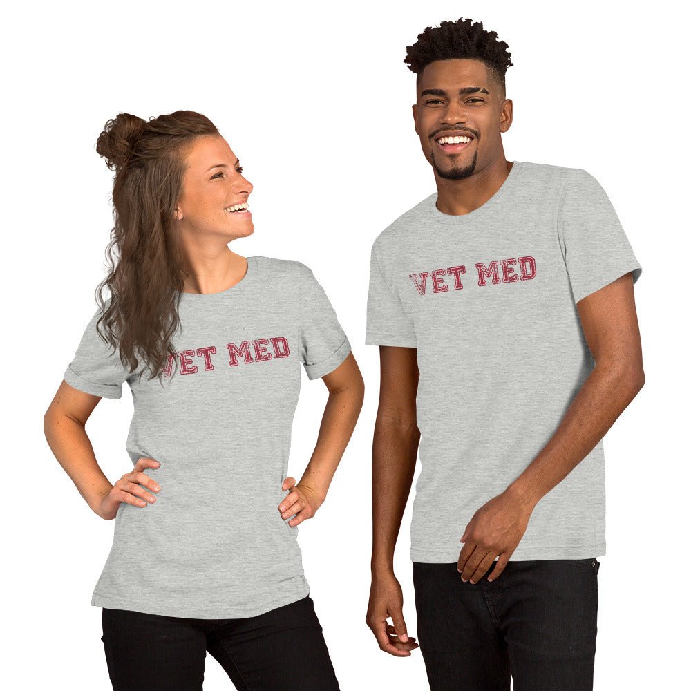 Vet med Unisex T-shirt Bella + Canvas 3001-Unisex T-Shirt | Bella + Canvas 3001-I love Veterinary