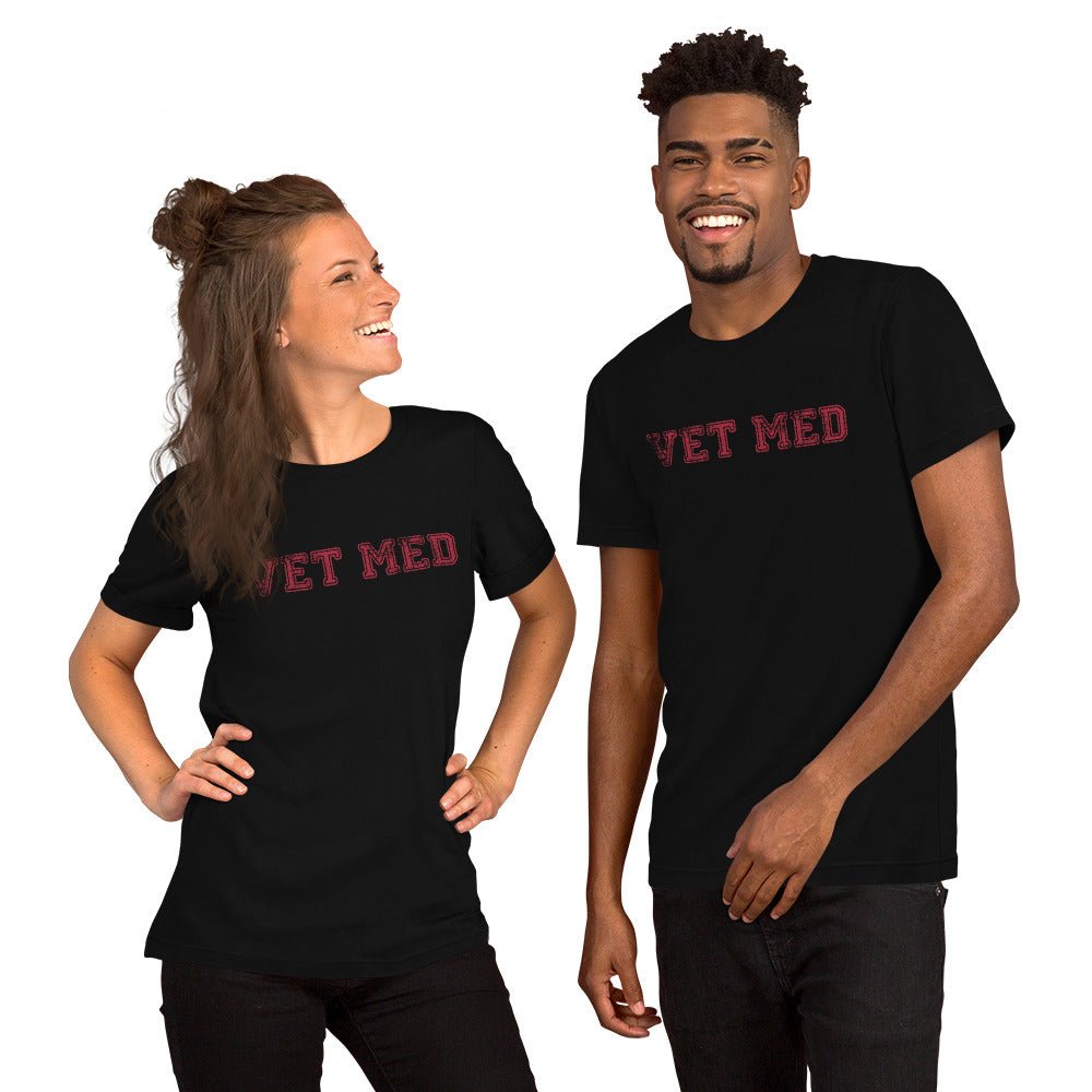 Vet med Unisex T-shirt Bella + Canvas 3001-Unisex T-Shirt | Bella + Canvas 3001-I love Veterinary