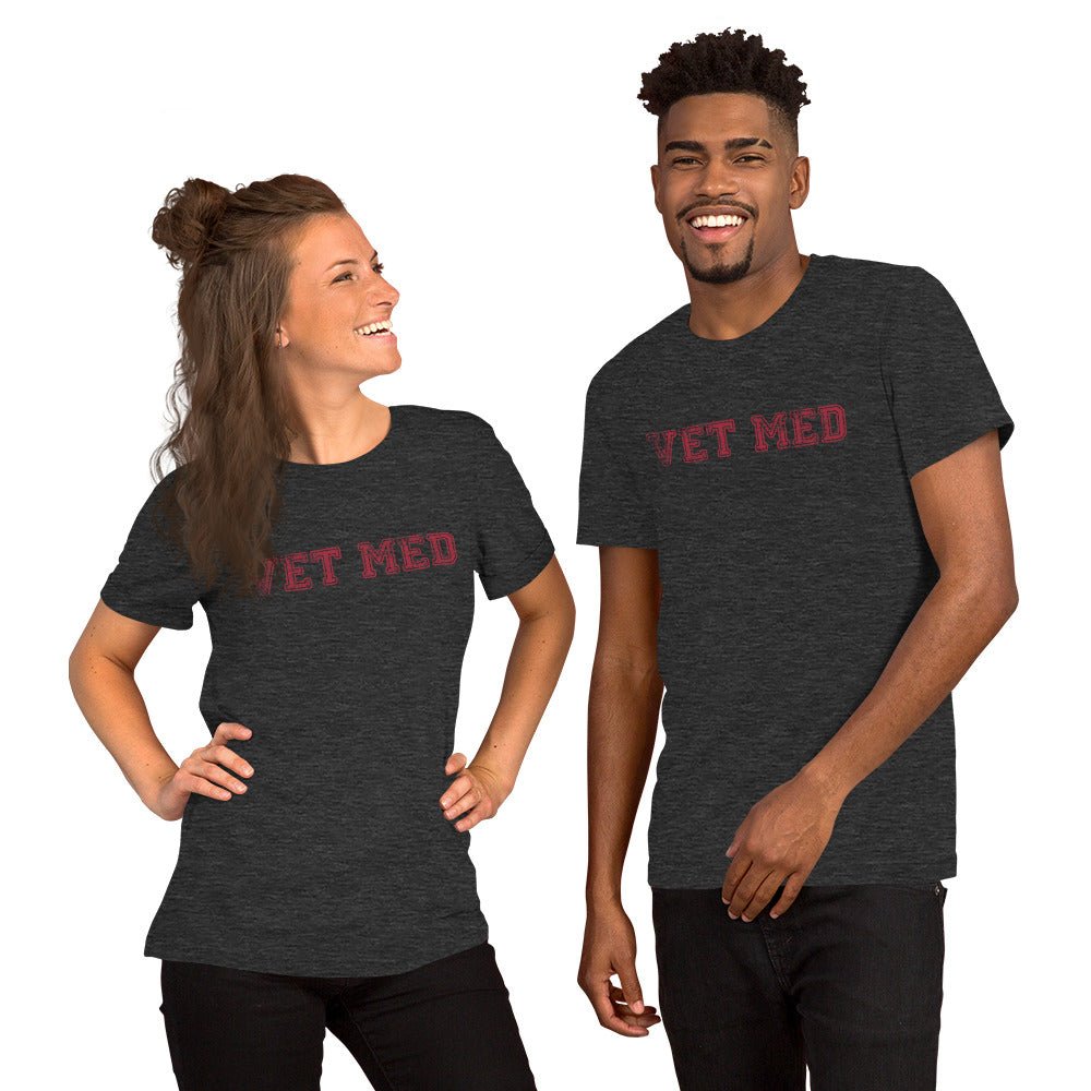 Vet med Unisex T-shirt Bella + Canvas 3001-Unisex T-Shirt | Bella + Canvas 3001-I love Veterinary