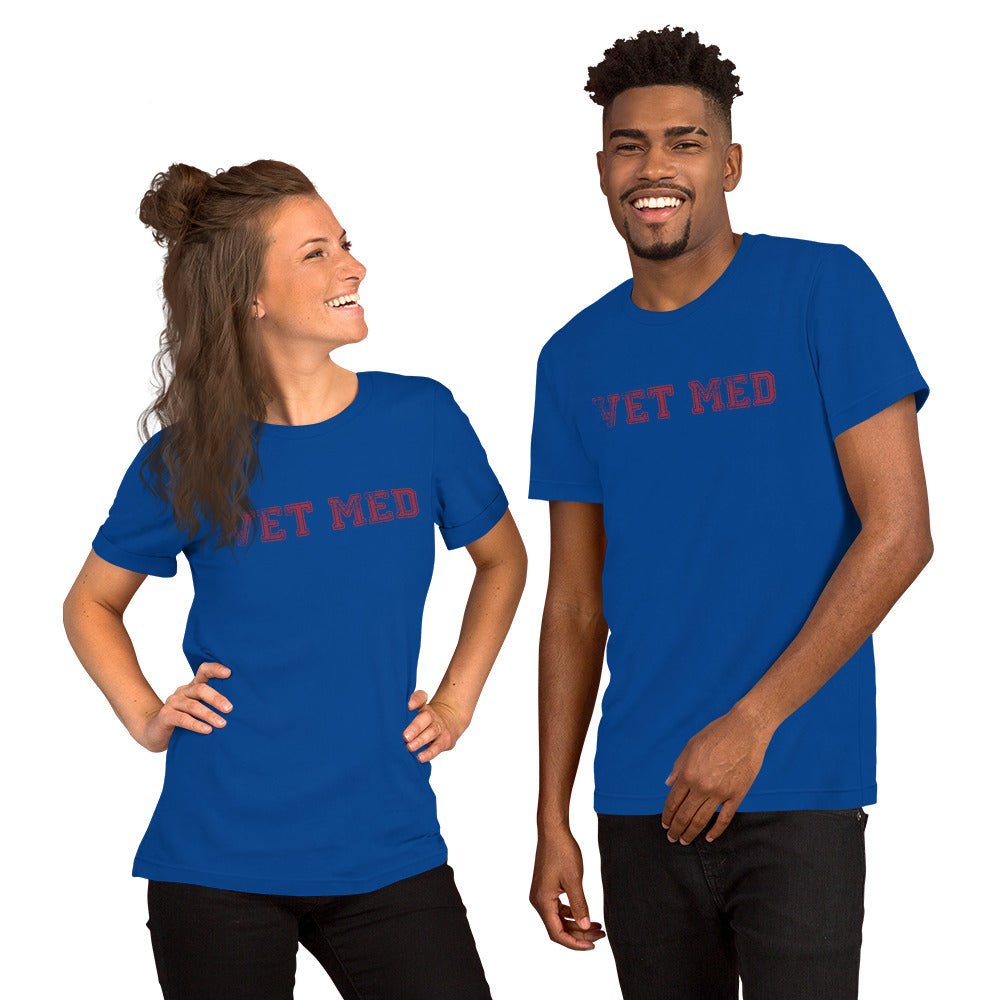 Vet med Unisex T-shirt Bella + Canvas 3001-Unisex T-Shirt | Bella + Canvas 3001-I love Veterinary