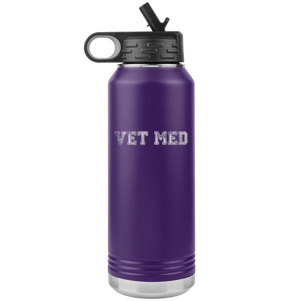 Vet med Water Bottle Tumbler 32 oz-Water Bottle Tumbler-I love Veterinary