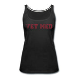 Vet med Women's Tank Top-Women’s Premium Tank Top | Spreadshirt 917-I love Veterinary