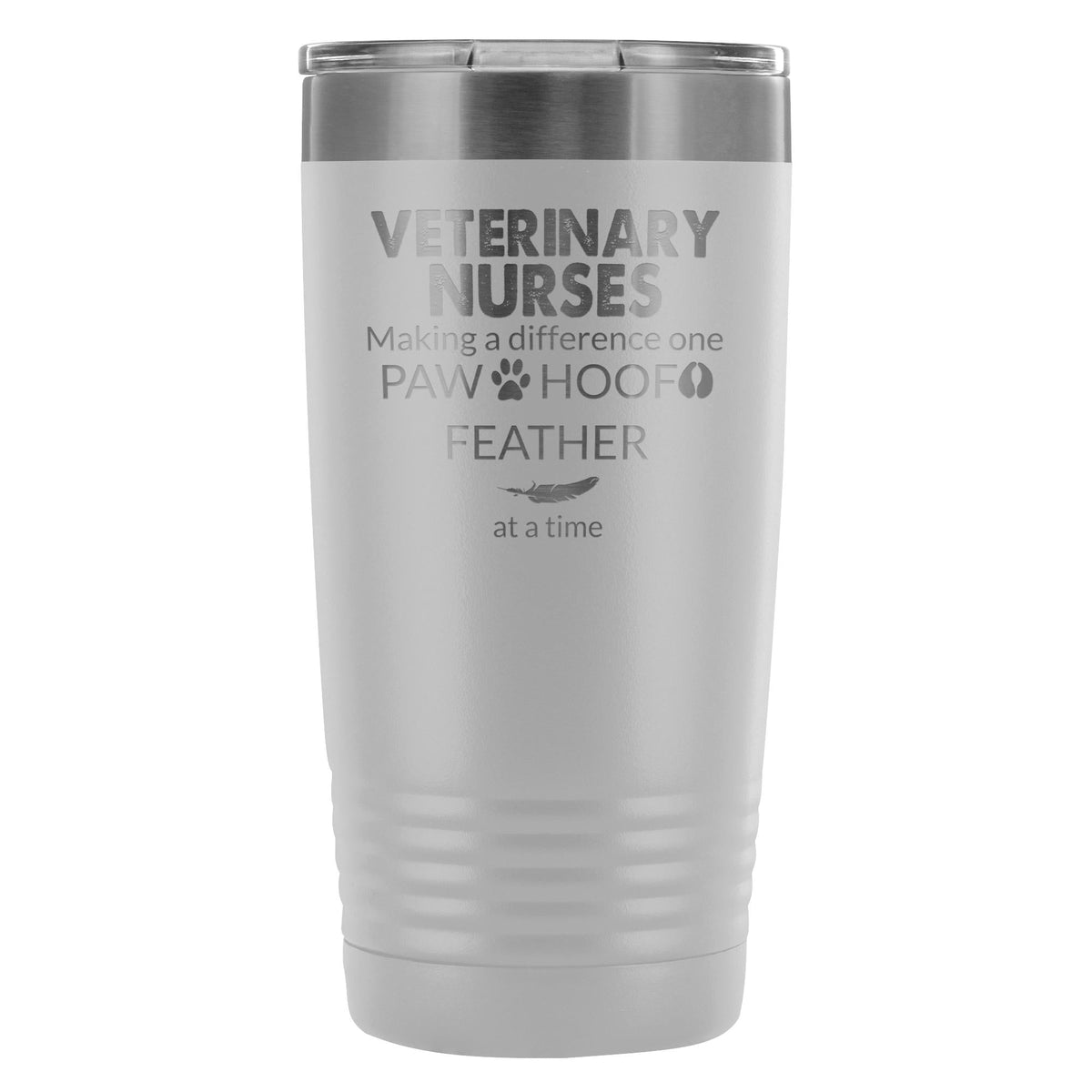 Vet Nurse- Making a Difference 20oz Vacuum Tumbler-Tumblers-I love Veterinary