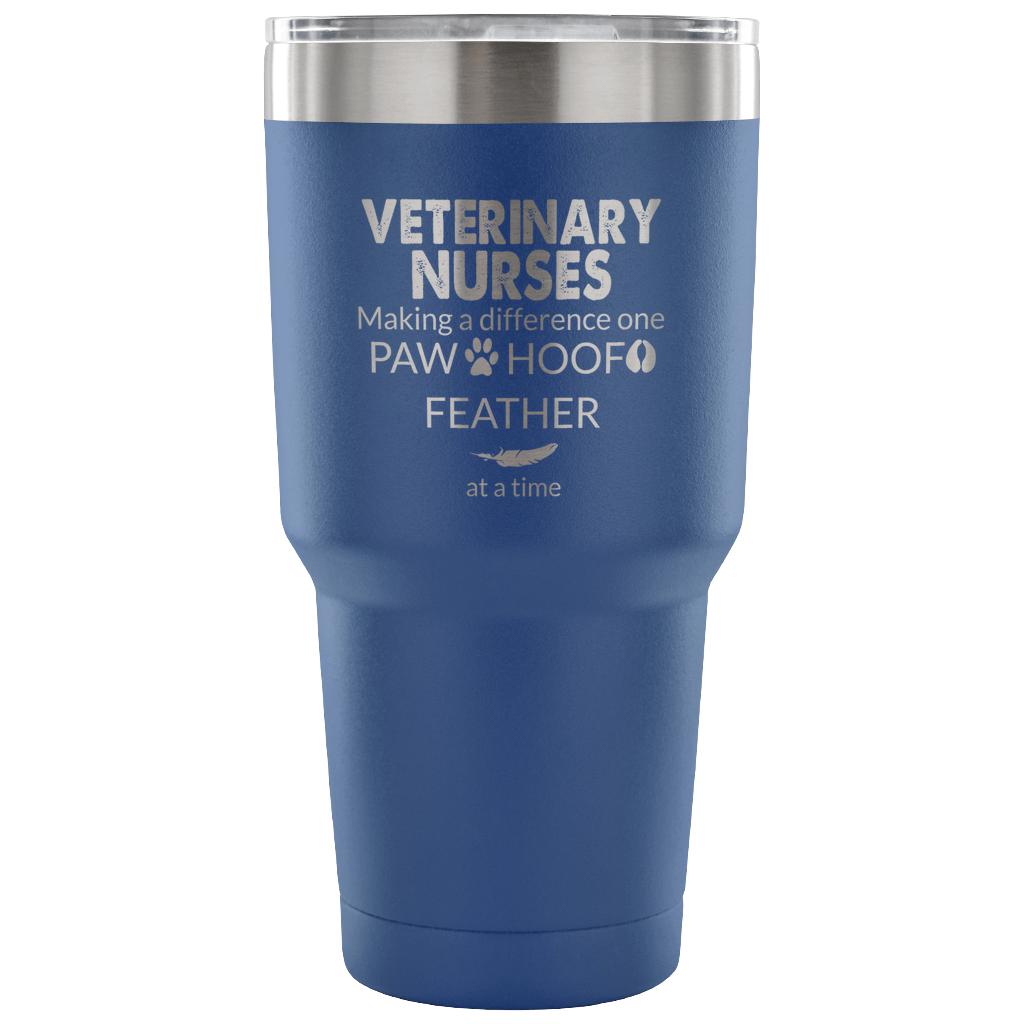 Vet Nurse- Making a Difference 30oz Vacuum Tumbler-Tumblers-I love Veterinary