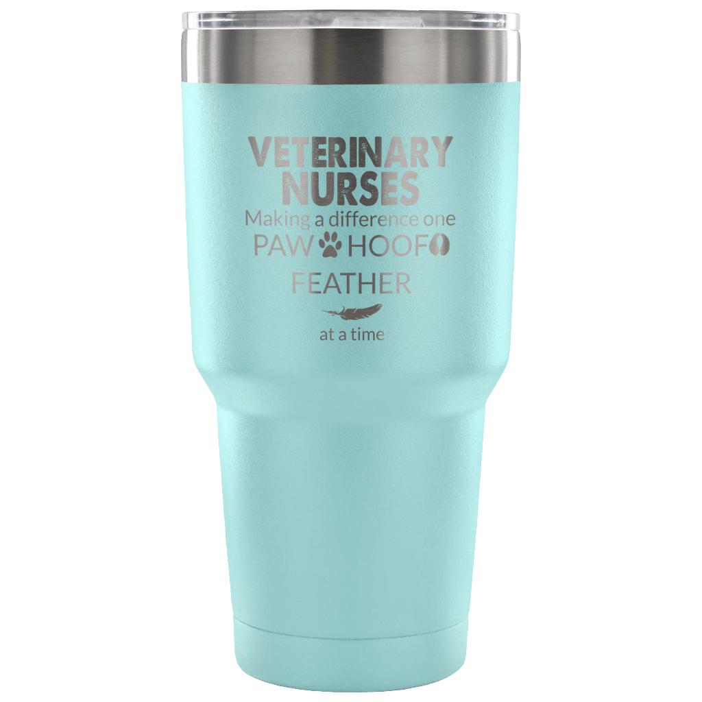 Vet Nurse- Making a Difference 30oz Vacuum Tumbler-Tumblers-I love Veterinary