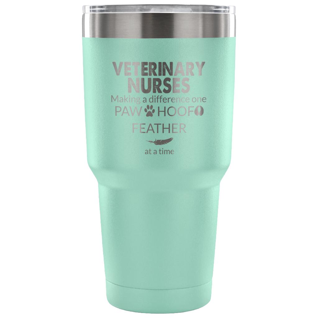 Vet Nurse- Making a Difference 30oz Vacuum Tumbler-Tumblers-I love Veterinary