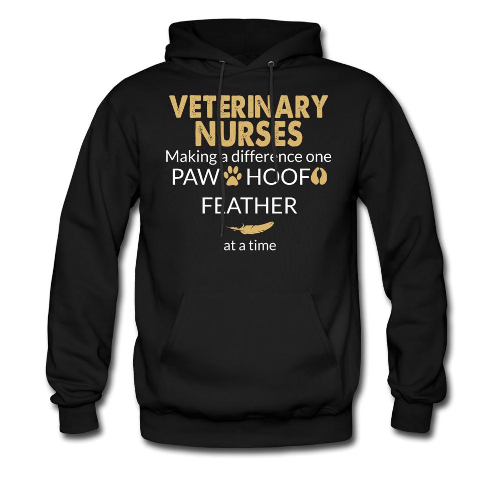 Vet Nurse Making a Difference Unisex Hoodie-Men's Hoodie | Hanes P170-I love Veterinary