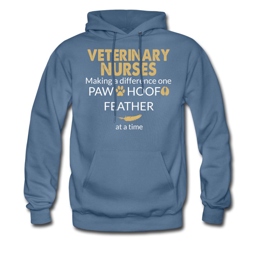 Vet Nurse Making a Difference Unisex Hoodie-Men's Hoodie | Hanes P170-I love Veterinary