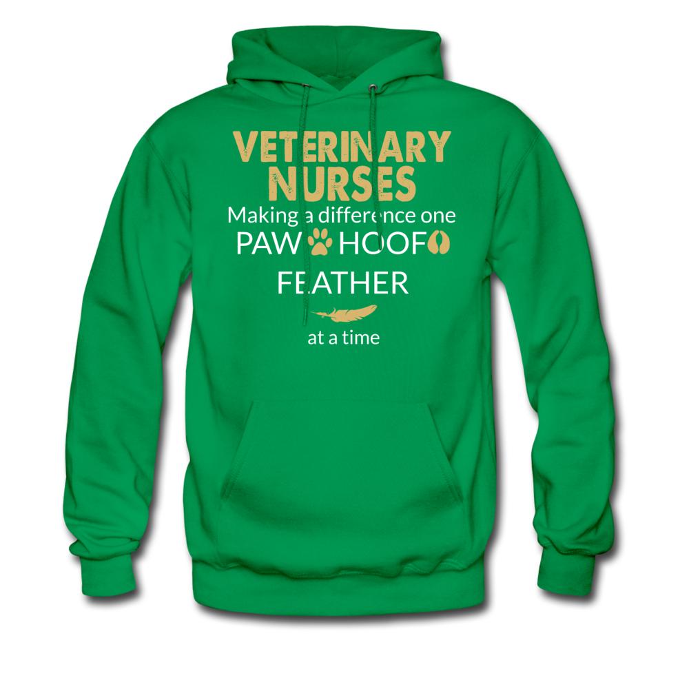 Vet Nurse Making a Difference Unisex Hoodie-Men's Hoodie | Hanes P170-I love Veterinary