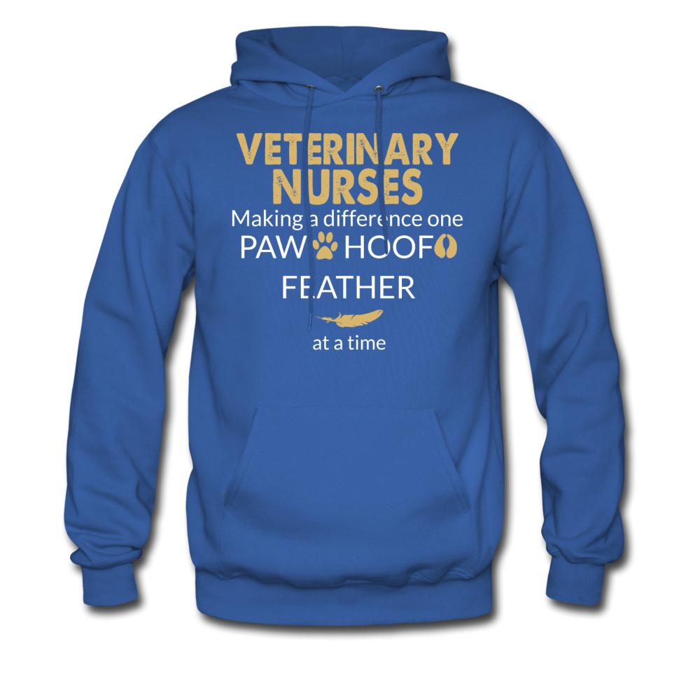 Vet Nurse Making a Difference Unisex Hoodie-Men's Hoodie | Hanes P170-I love Veterinary