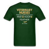 Vet Nurse- Making a Difference Unisex T-shirt-Unisex Classic T-Shirt | Fruit of the Loom 3930-I love Veterinary