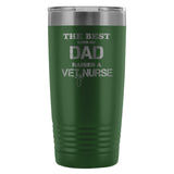 Vet Nurse- The best kind of Dad raises a Vet Nurse 20oz Vacuum Tumbler-Tumblers-I love Veterinary