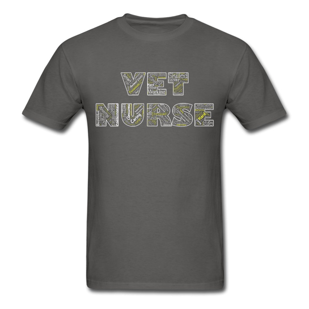 Vet Nurse Typography Unisex T-shirt-Unisex Classic T-Shirt | Fruit of the Loom 3930-I love Veterinary