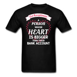 Vet Receptionist Heart bigger than bank account Unisex T-shirt-Unisex Classic T-Shirt | Fruit of the Loom 3930-I love Veterinary