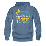 Vet Receptionist Our patients are cuter than yours Unisex Hoodie-Men's Hoodie | Hanes P170-I love Veterinary
