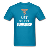 Vet school survivor Unisex T-shirt-Unisex Classic T-Shirt | Fruit of the Loom 3930-I love Veterinary