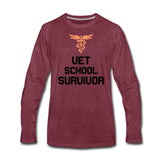 Vet school survivor - Vet Student Unisex Premium Long Sleeve T-Shirt-Men's Premium Long Sleeve T-Shirt | Spreadshirt 875-I love Veterinary