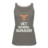 Vet school survivor Women's Tank Top-Women’s Premium Tank Top | Spreadshirt 917-I love Veterinary