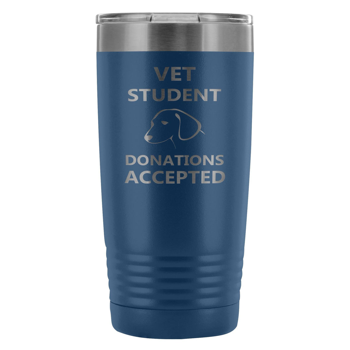 Vet Student Donations accepted 20oz Vacuum Tumbler-Tumblers-I love Veterinary