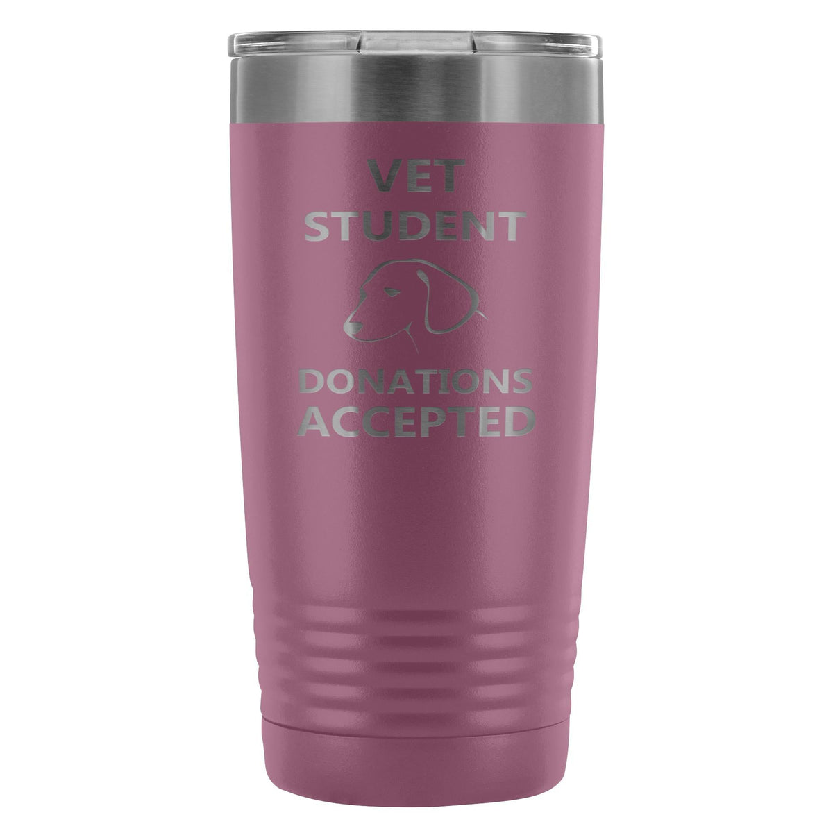 Vet Student Donations accepted 20oz Vacuum Tumbler-Tumblers-I love Veterinary