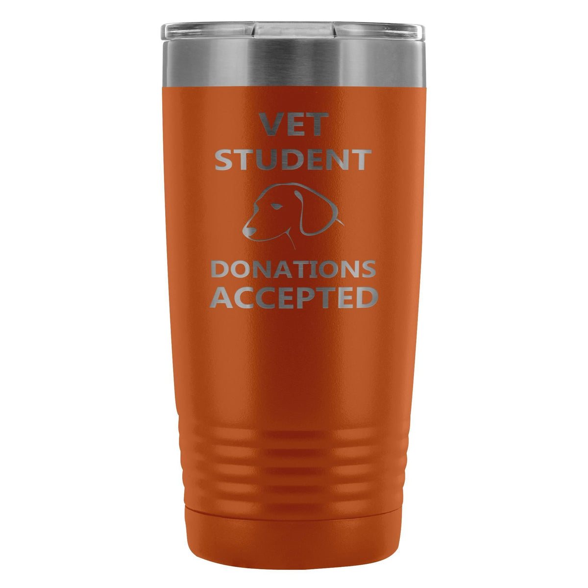 Vet Student Donations accepted 20oz Vacuum Tumbler-Tumblers-I love Veterinary