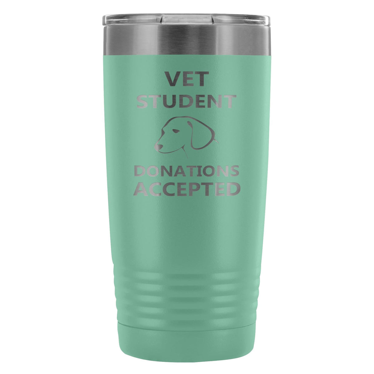 Vet Student Donations accepted 20oz Vacuum Tumbler-Tumblers-I love Veterinary