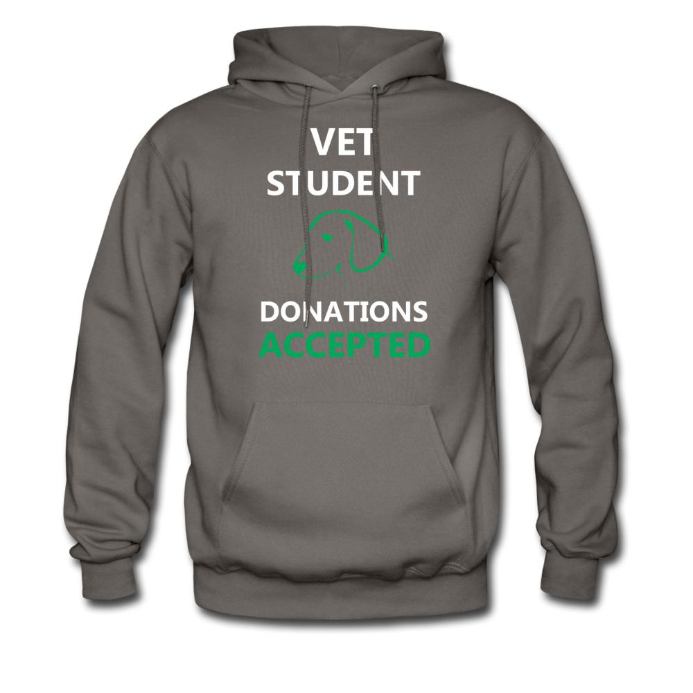 Vet Student Donations Accepted Unisex Hoodie-Men's Hoodie | Hanes P170-I love Veterinary