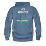 Vet Student Donations Accepted Unisex Hoodie-Men's Hoodie | Hanes P170-I love Veterinary
