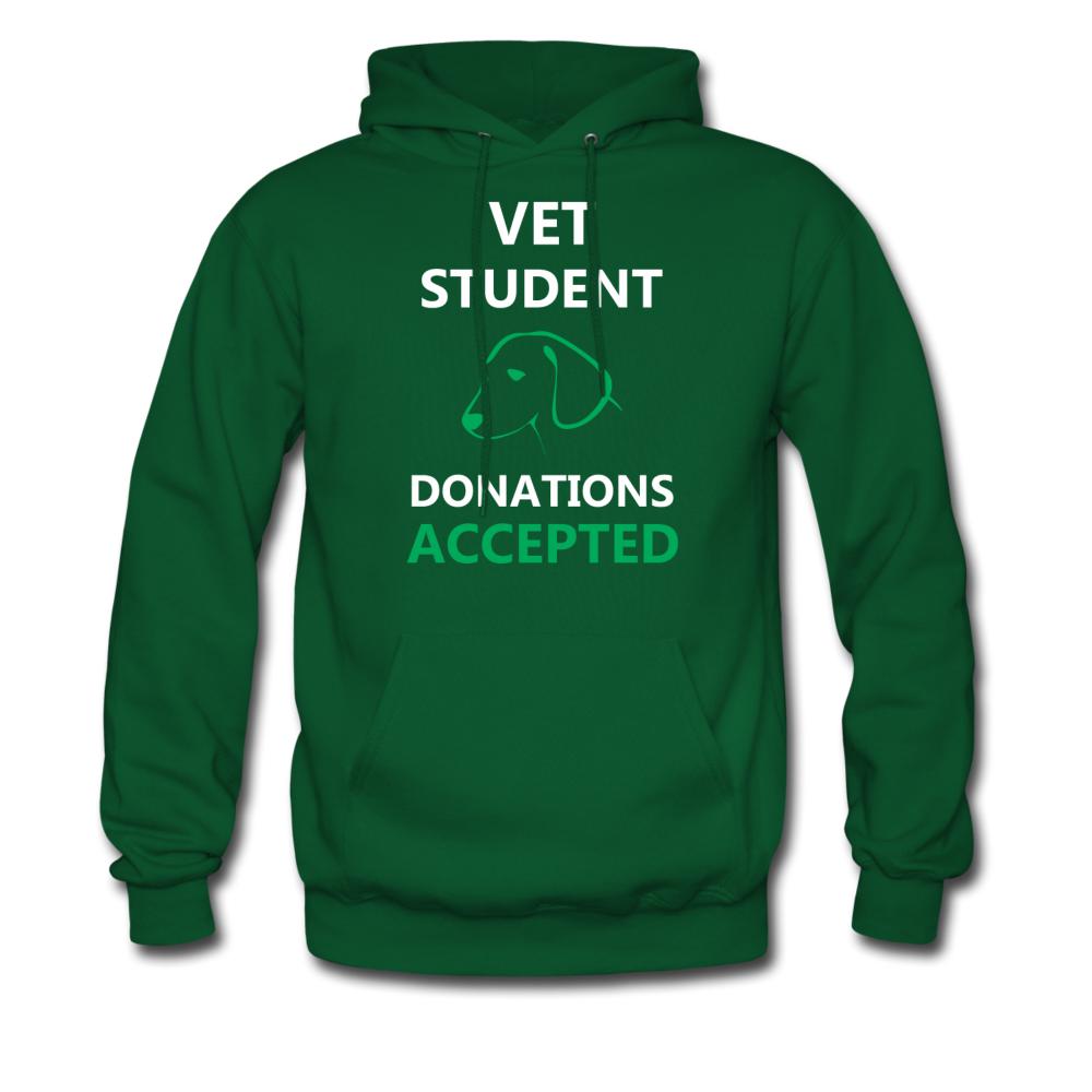 Vet Student Donations Accepted Unisex Hoodie-Men's Hoodie | Hanes P170-I love Veterinary