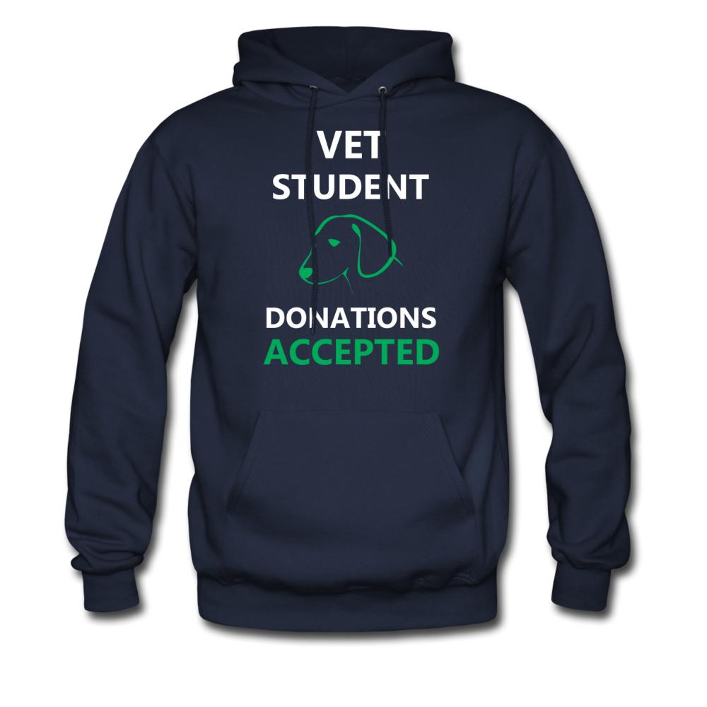 Vet Student Donations Accepted Unisex Hoodie-Men's Hoodie | Hanes P170-I love Veterinary
