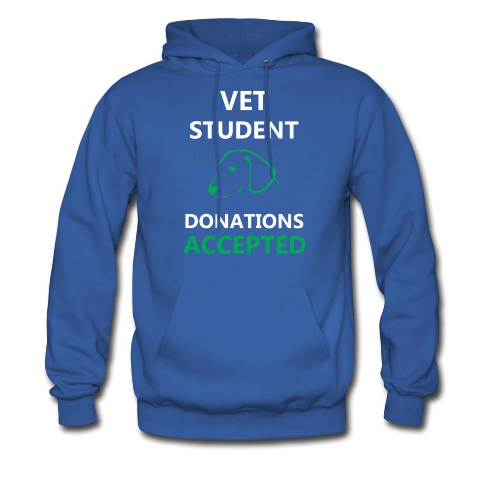 Vet Student Donations Accepted Unisex Hoodie-Men's Hoodie | Hanes P170-I love Veterinary