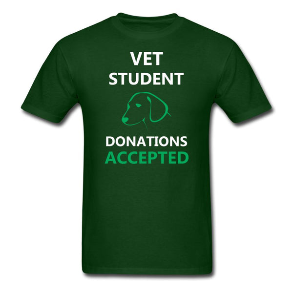 Vet Student Donations Accepted Unisex T-shirt-Unisex Classic T-Shirt | Fruit of the Loom 3930-I love Veterinary