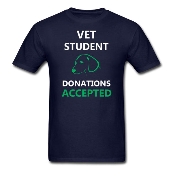 Vet Student Donations Accepted Unisex T-shirt-Unisex Classic T-Shirt | Fruit of the Loom 3930-I love Veterinary