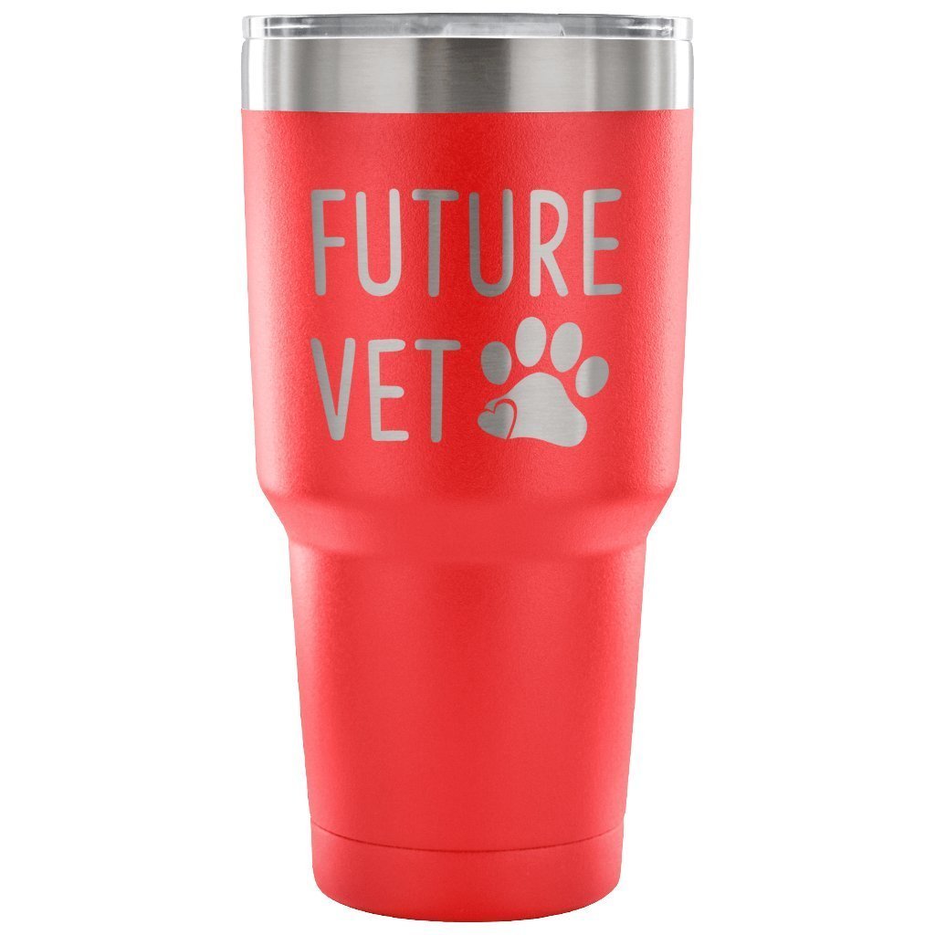 Vet Student - Future Vet 30oz Vacuum Tumbler-Tumblers-I love Veterinary