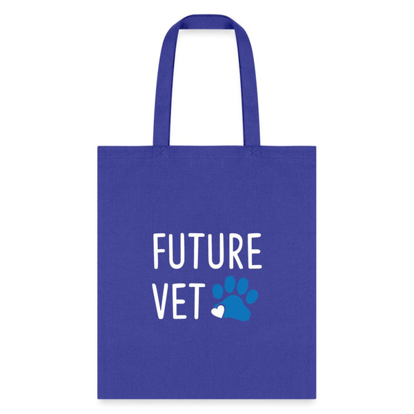 Vet Student - Future Vet Cotton Tote Bag-Tote Bag | Q-Tees Q800-I love Veterinary