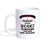 Vet student heart bigger than bank account Coffee or Tea Mug-Coffee/Tea Mug | BestSub B101AA-I love Veterinary