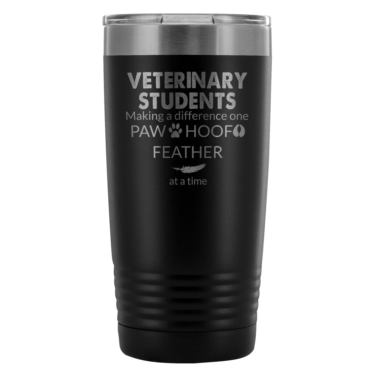 Vet Student- Making a Difference 20oz Vacuum Tumbler-Tumblers-I love Veterinary