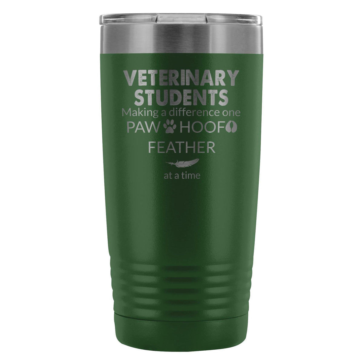 Vet Student- Making a Difference 20oz Vacuum Tumbler-Tumblers-I love Veterinary