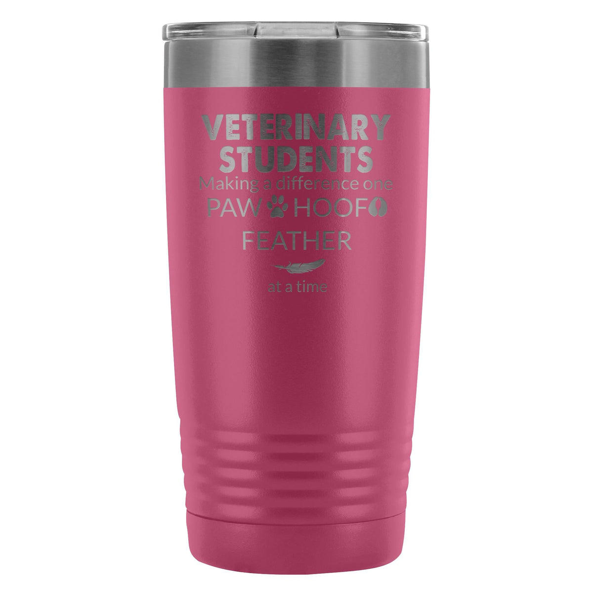 Vet Student- Making a Difference 20oz Vacuum Tumbler-Tumblers-I love Veterinary