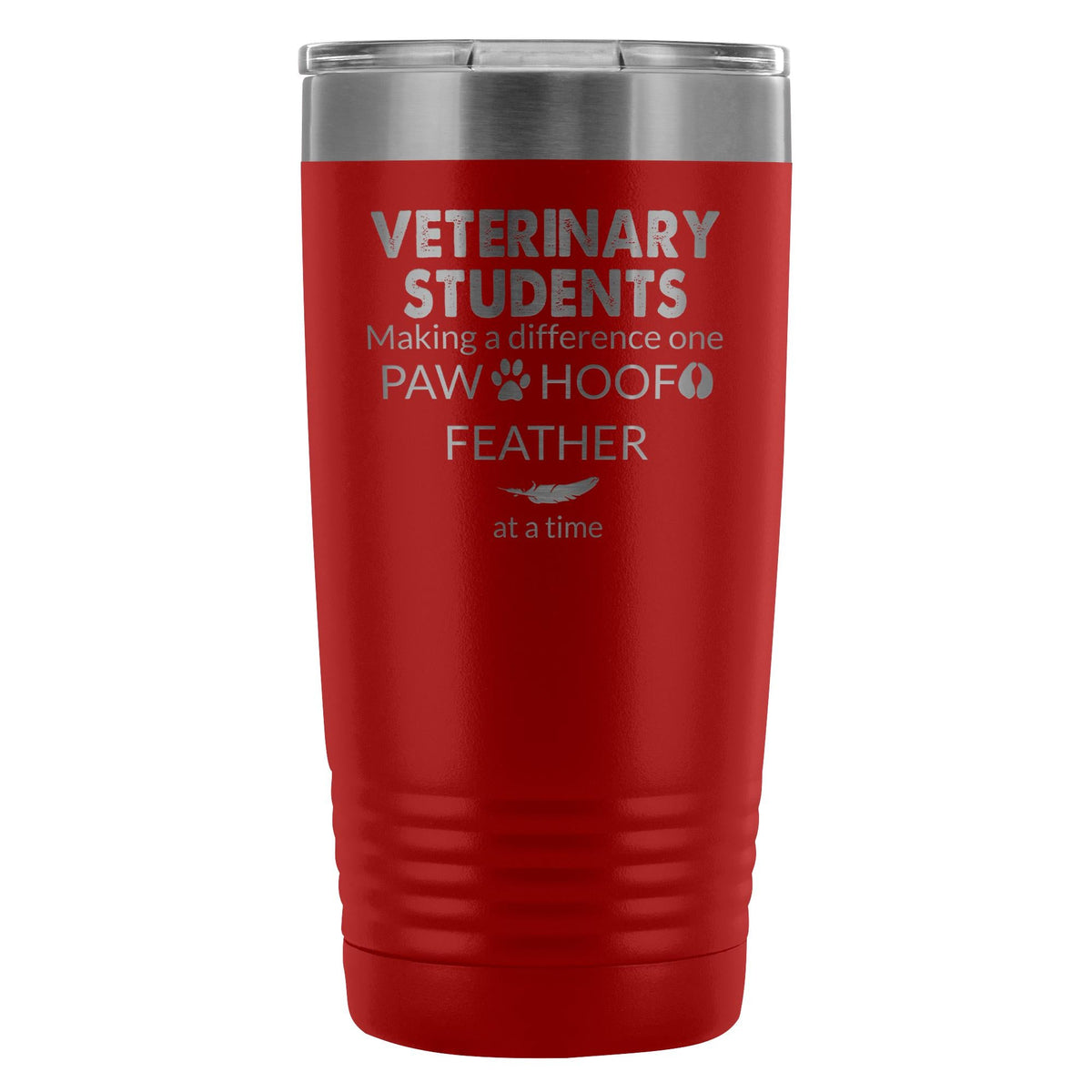 Vet Student- Making a Difference 20oz Vacuum Tumbler-Tumblers-I love Veterinary