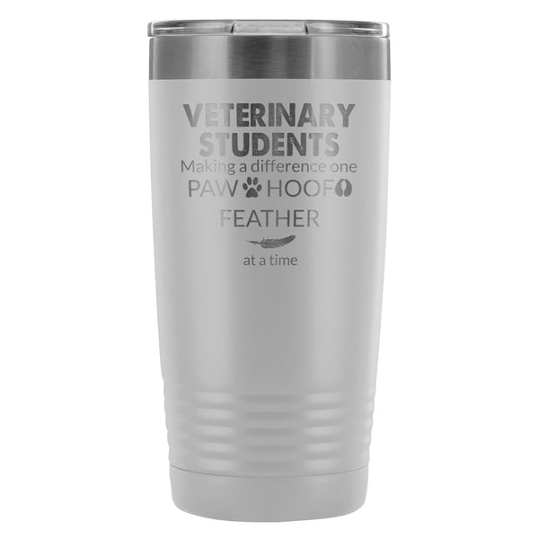 Vet Student- Making a Difference 20oz Vacuum Tumbler-Tumblers-I love Veterinary