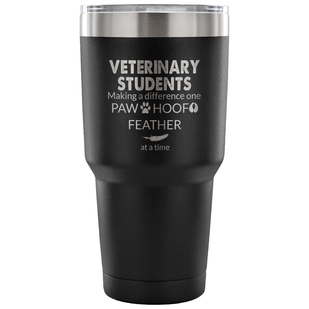 Vet Student- Making a Difference 30oz Vacuum Tumbler-Tumblers-I love Veterinary
