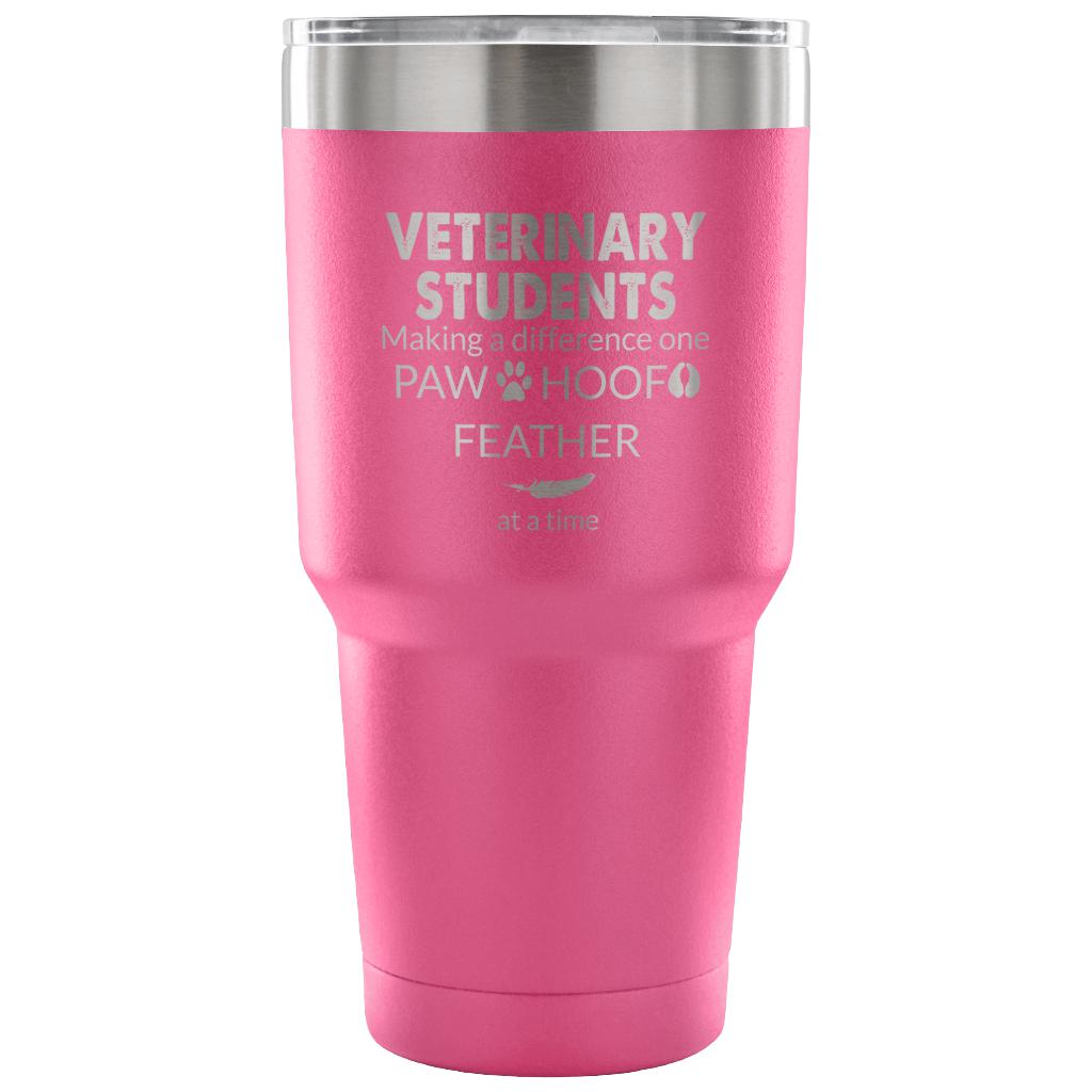Vet Student- Making a Difference 30oz Vacuum Tumbler-Tumblers-I love Veterinary