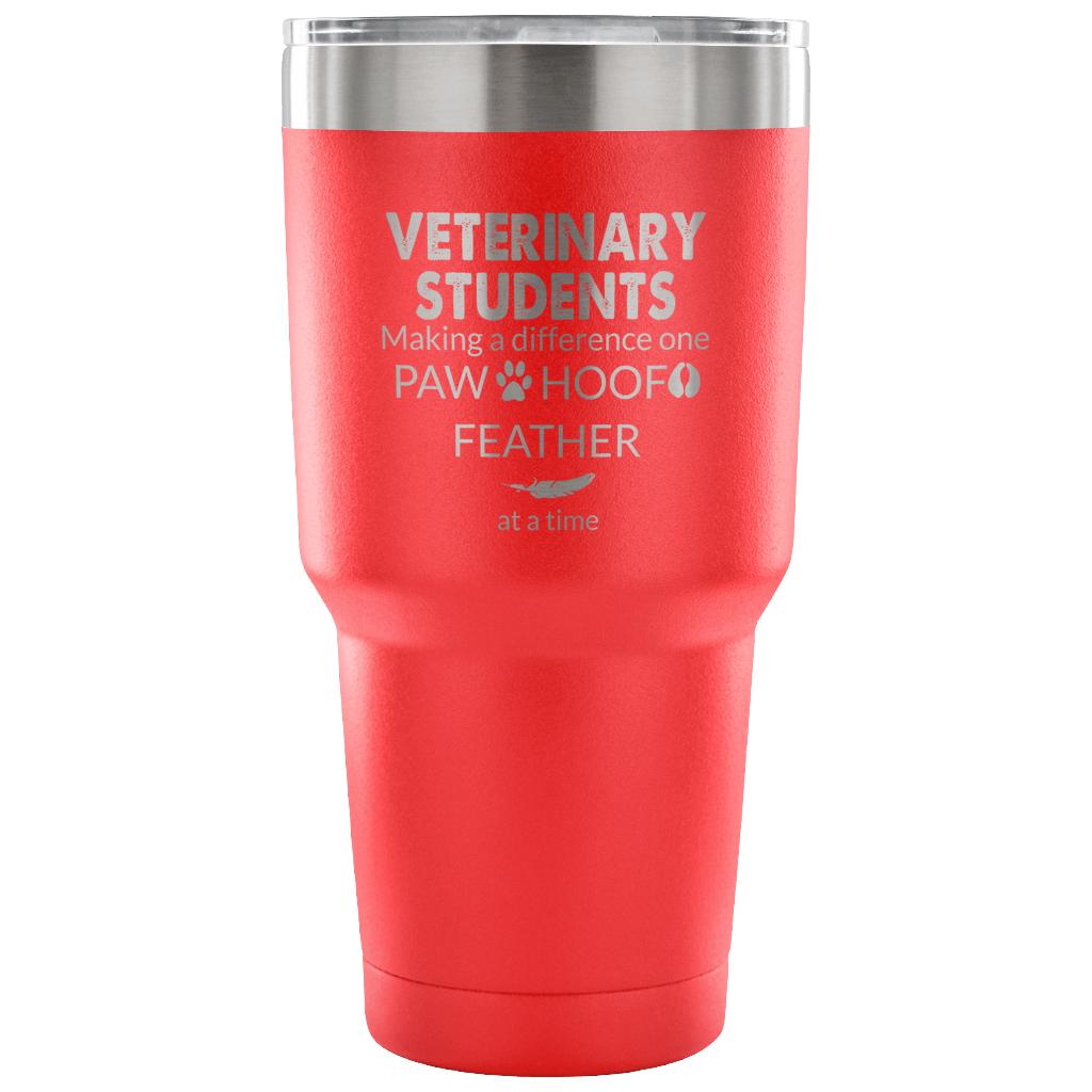 Vet Student- Making a Difference 30oz Vacuum Tumbler-Tumblers-I love Veterinary