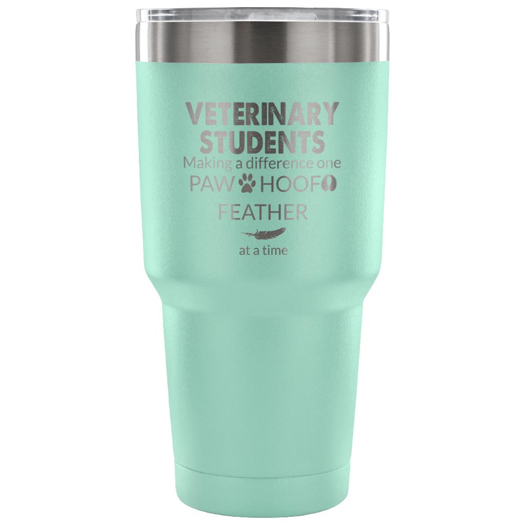 Vet Student- Making a Difference 30oz Vacuum Tumbler-Tumblers-I love Veterinary