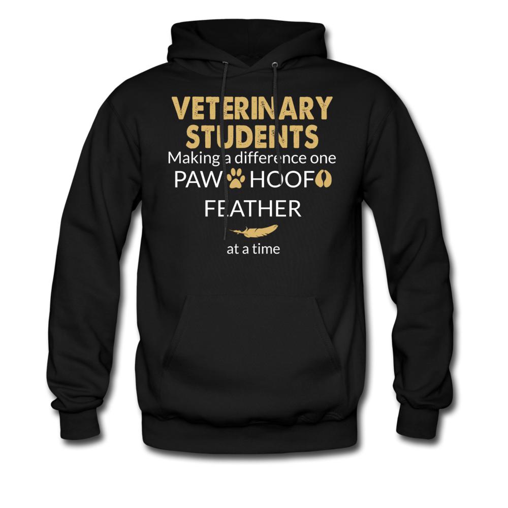 Vet Student Making a Difference Unisex Hoodie-Men's Hoodie | Hanes P170-I love Veterinary