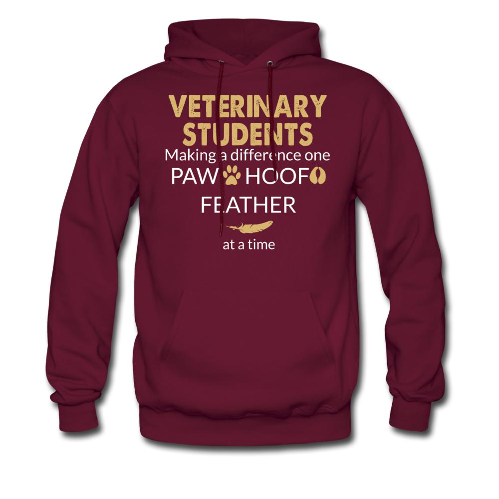 Vet Student Making a Difference Unisex Hoodie-Men's Hoodie | Hanes P170-I love Veterinary