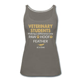 Vet Student- Making a Difference Women's Tank Top-Women’s Premium Tank Top | Spreadshirt 917-I love Veterinary